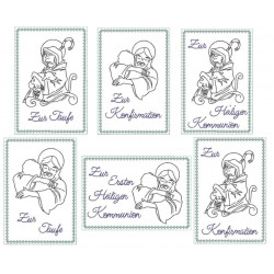 Stickserie ITH - Postkarten Moments with Jesus